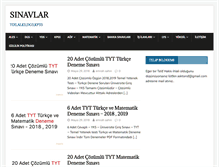 Tablet Screenshot of guncelsinavlar.com